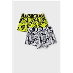 Трусы трикотажные для мальчиков - боксеры, 2 шт в комплекте PLAYTODAY, 1243489