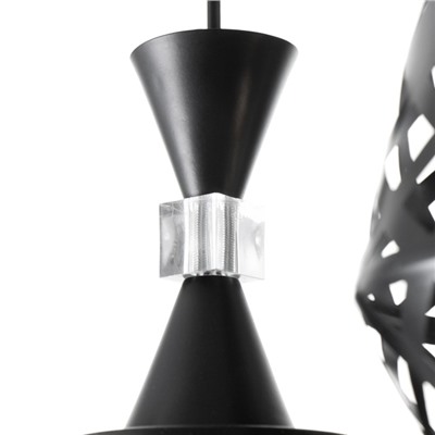 Светильник BayerLux «Ковальце» 3хЕ27 40 Вт черный 33×33×35-120 см