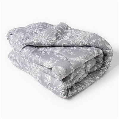 Одеяло зимнее (утеплённое) 1.5 сп. 140×205 см, ватин 400 г/м², МИКС