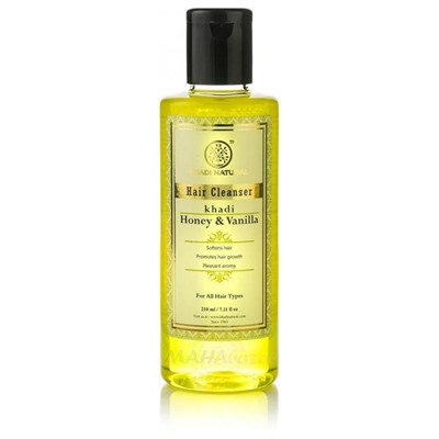 Khadi Natural Шампунь с Медом и Ванилью 210мл