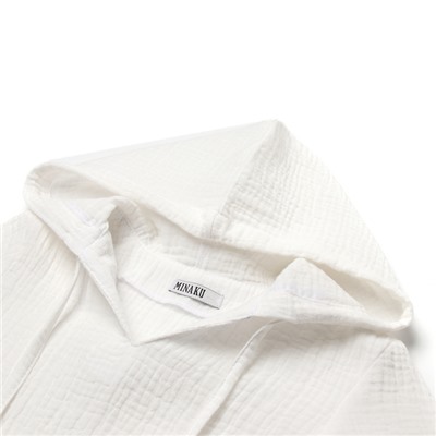 Рубашка (пончо) детская MINAKU, белая, рост 104 см