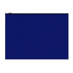 Папка на гибкой молнии B5 ZIP Diamond Total Blue непрозрачная синяя 55090 ErichKrause