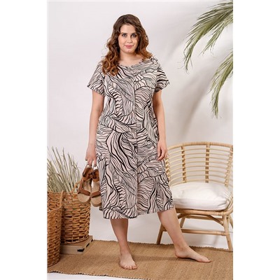 ПЛ-314 Африка-1 беж Платье женское (48-58)