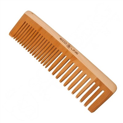 Solinberg Расческа-гребень деревянная комбинированная / Eco line B732L, 165 мм 13859