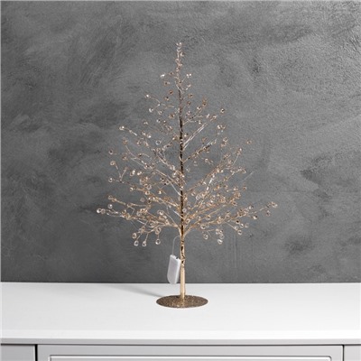 Фигура светодиодная «Бусины» 48×30x3 см, 20 LED, батарейки CR2032×2 (в комплекте), свечение тёплое белое