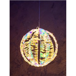 Фигура световая FROSTY «Шар», 30 см, 300 LED, 4.5V, свечение тёплое белое