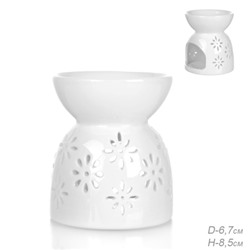 Аромалампа белая 9 см / A220-10 /уп 96/