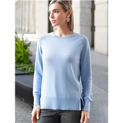 Джемпер тонкой вязки из хлопка с кашемиром