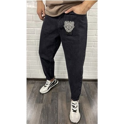 Джинсы бананы мужские