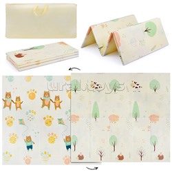 Коврик развивающий "Веселые мишки" (180*200*0.8cm) EVA