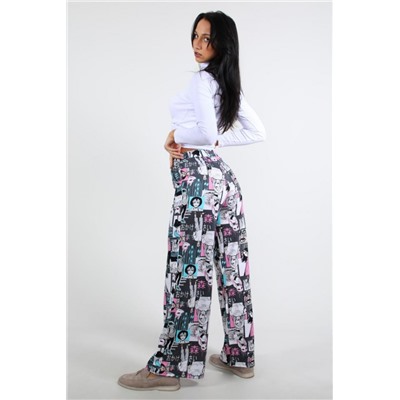 Брюки 88038 (Голубой)