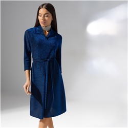 Платье свободного силуэта, Модная реализация (с поясом)