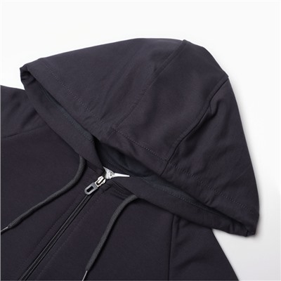 Комплект для мальчика (джемпер, брюки), цвет графит, рост 104 см