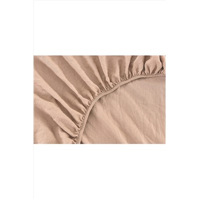 Простыня на резинке, с высотой борта 25 см "boiled cotton" - Вареный (стираный) хлопок» НАТАЛИ, 1048933