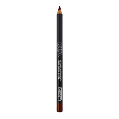 L‘OCEAN Карандаш для губ / Lipliner Wood Pencil #04, Wine Brown 22766