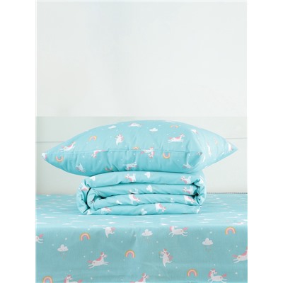 Постельное бельё 1.5-спальное «Этель» Unicorn, бязь
