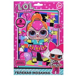 Гелевая мозаика 17x23 см "ЛОЛ"