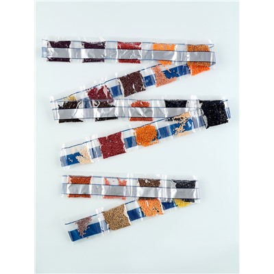 Алмазная мозаика с полным заполнением на холсте «Мона Лиза с котом», 40×50 см