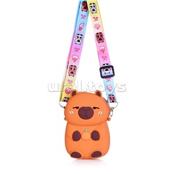 Сумочка детская "Капибара с апельсинкой"