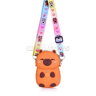 Сумочка детская "Капибара с апельсинкой"