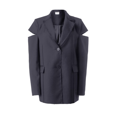 Пиджак женский MINAKU: Classic, темно-серый, размер 42-44