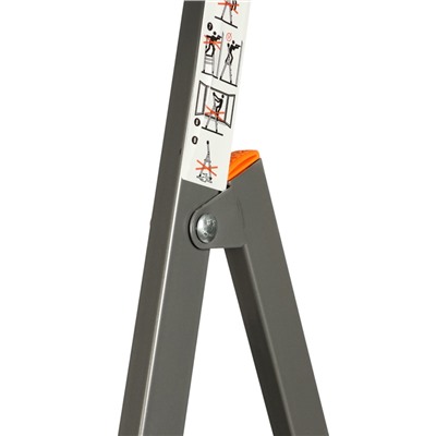 Стремянка Nika СП6, профиль 30×15 мм,1290 мм, 6 ступеней