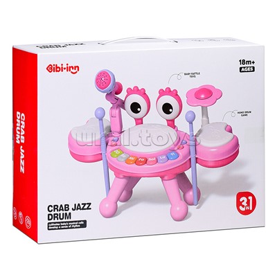 Барабан "Крабовый джаз" в коробке