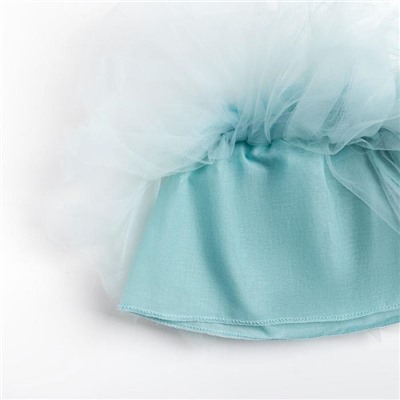 Юбка трёхслойная «Крошка Я», 17×19 см, мятная