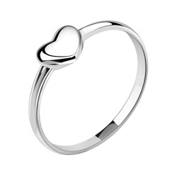 Кольцо из серебра без вставки, Л-27586