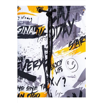 Шорты текстильные плавательные для мальчиков, средней длины PLAYTODAY, 1240805