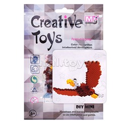 Конструктор "Птица" в ассортименте, в пакете