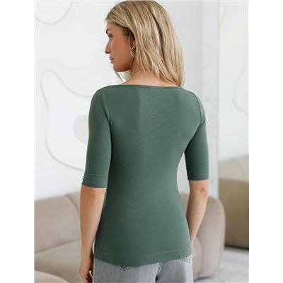 Джемпер  из премиального хлопка с эластаном