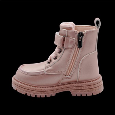 Ботинки демисезонные PV823-1-2 розовые