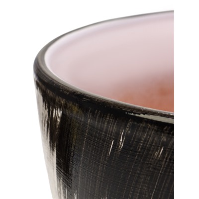 Горшок для цветов «Штрих», 8 л, d=30 см, h=23 см, с поддоном, керамика, белый