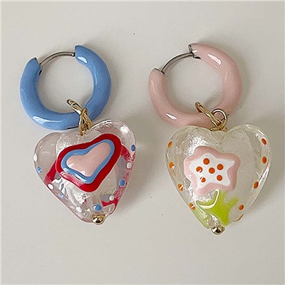 Серьги с замком кольцо арт. 13 4162 (id 280966)