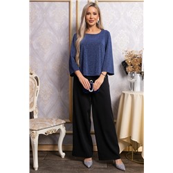 Брюки палаццо Полианна (черные) Б14829-8М