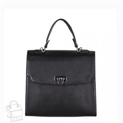 Сумка женская кожаная 1637Y black Polina&Eiterou/30