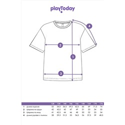 Футболка PLAYTODAY, 1088931