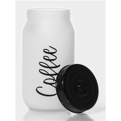 Банка для сыпучих продуктов Herevin Coffee, 1 л, стекло
