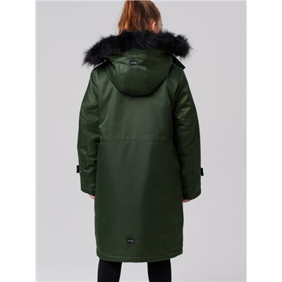 Пальто текстильное с полиуретановым покрытием для девочек