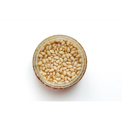 Мед с Кедровым орехом / 130 гр / стеклобанка / Сладкий аромат