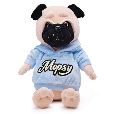 Мопс Мопси в худи, 20 см, в коробке