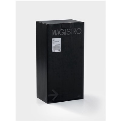 Бокалы для шампанского Magistro «Амьен», 250 мл, h=26 см, набор 2 шт., стекло, прозрачные