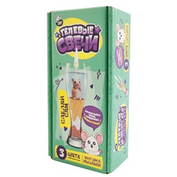 Свеча своими руками. Создание гелевой свечи «Мышонок», набор для творчества