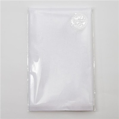 Салфетка столовая «Этель», 40×40, белая, 100% хлопок, саржа, 250 гр/м²