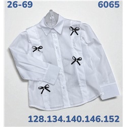Блузка 6065 белый