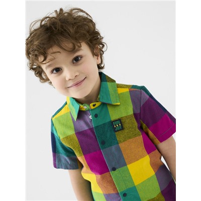 Рубашка текстильная для мальчиков