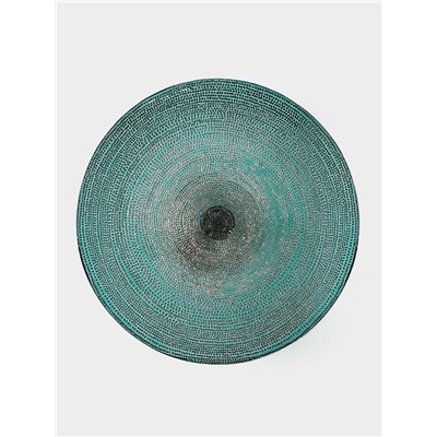 Блюдо сервировочное для торта Inspiration, d=28 см, на ножке, цвет изумрудный