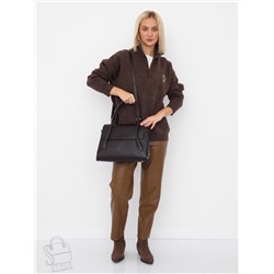 Сумка женская кожаная 2424Y coffee Polina&Eiterou