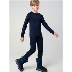 Термокомплект трикот. для мальчиков: фуфайка (футболка) с длин. рук, брюки
